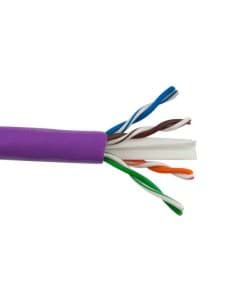 Afbeelding van datakabel CAT6 U/UTP 550MHz 4PxAWG23 B2ca violet SCP DS305
