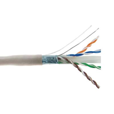 Afbeelding van datakabel CAT6 F/UTP 550MHz 4PxAWG23 Dca-s1 wit SCP HA305