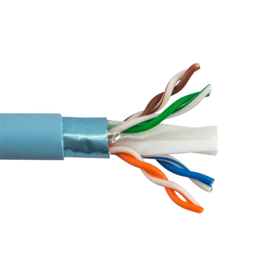 Bild von datakabel CAT6 F/UTP 550MHz 4PxAWG23 Dca-s3 blauw PREMIUM SCP HA305