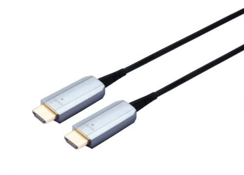 Afbeelding van HDMI-A>HDMI-A kabel 25m zwart v2.0 Fiber Optic