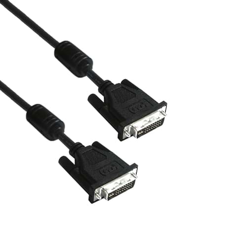 Bild von DVI kabel Duallink 24+5 male/male zwart HQ 5,0m