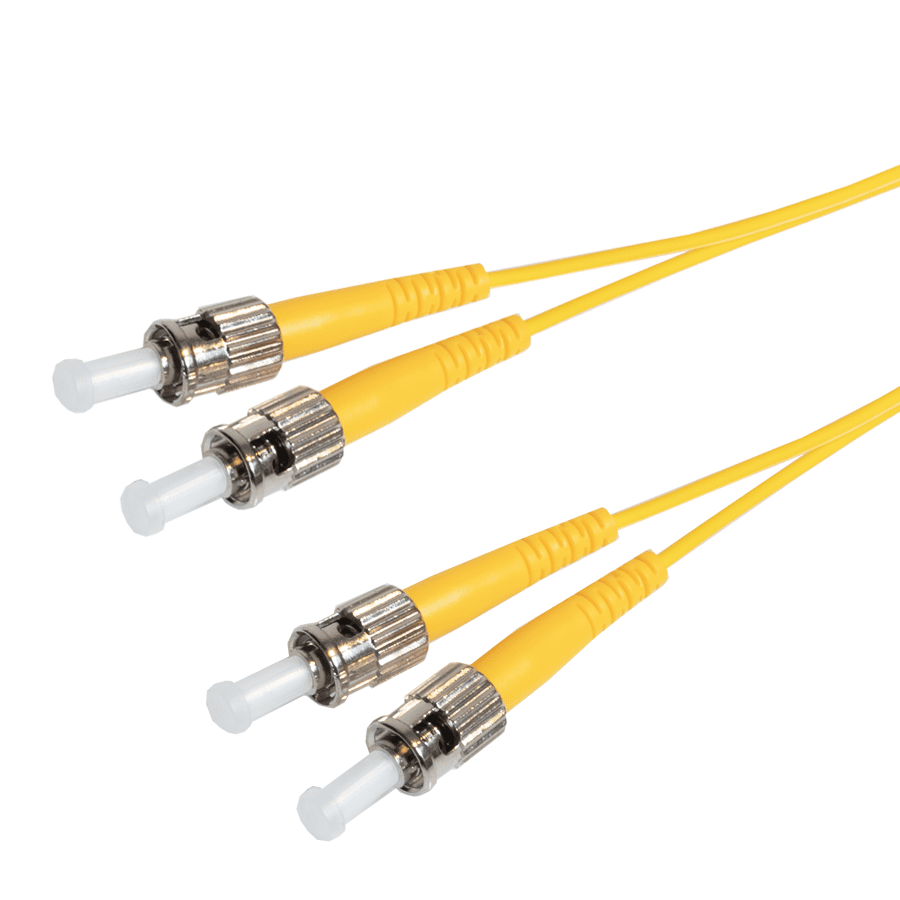 Picture of patchcord SingleMode Duplex ST-ST  5.0m G652D Yellow d3mm Enhanced