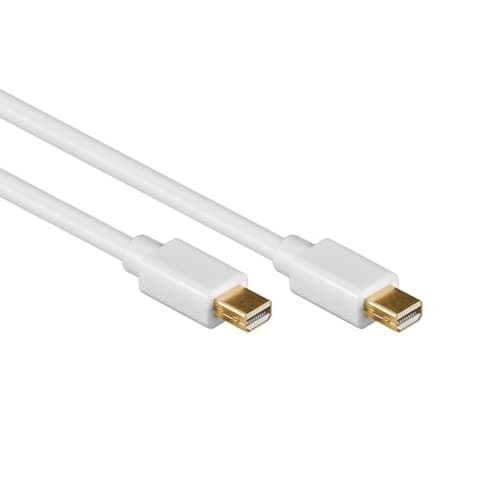 Picture of Mini DisplayPort kabel male - male wit 1,0m