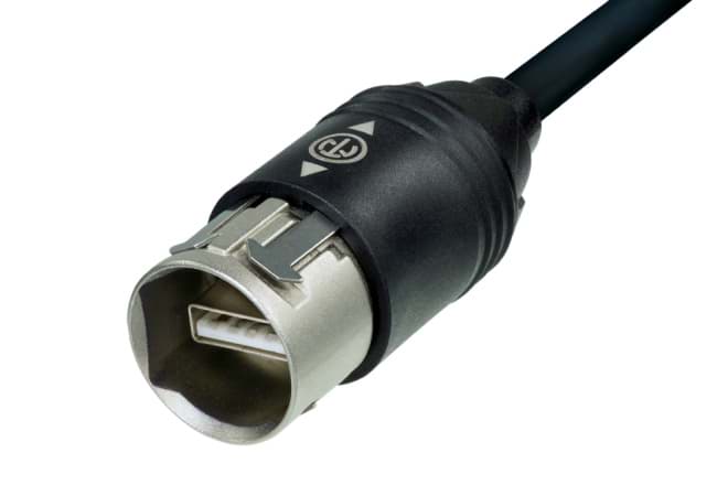 Bild von USB 2,0 kabel Neutrik USB-A-male > USB-A-male  3,0m IP65