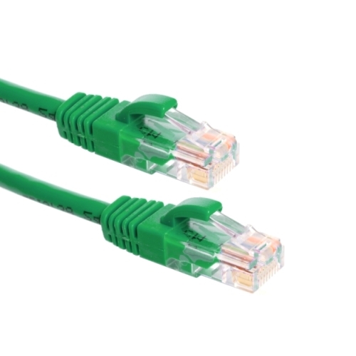 Bild von patchkabel CAT6 U/UTP 4P24 PVC groen RJ45 snagless  0.5m