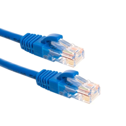 Bild von patchkabel CAT6 U/UTP 4P24 PVC blauw RJ45 snagless  2.0m