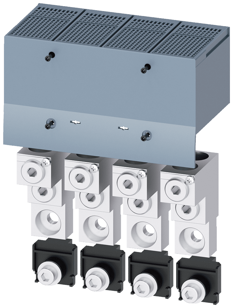Picture of verdeelklem 2x 70-185mm2AEH 3VA13-3VA14 400A SET4 ( incl. Cover )