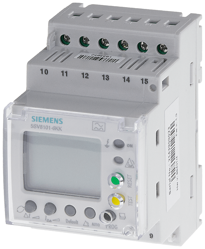 Picture of differentieelrelais 230Vac 3m LCD 0,03-3A type A