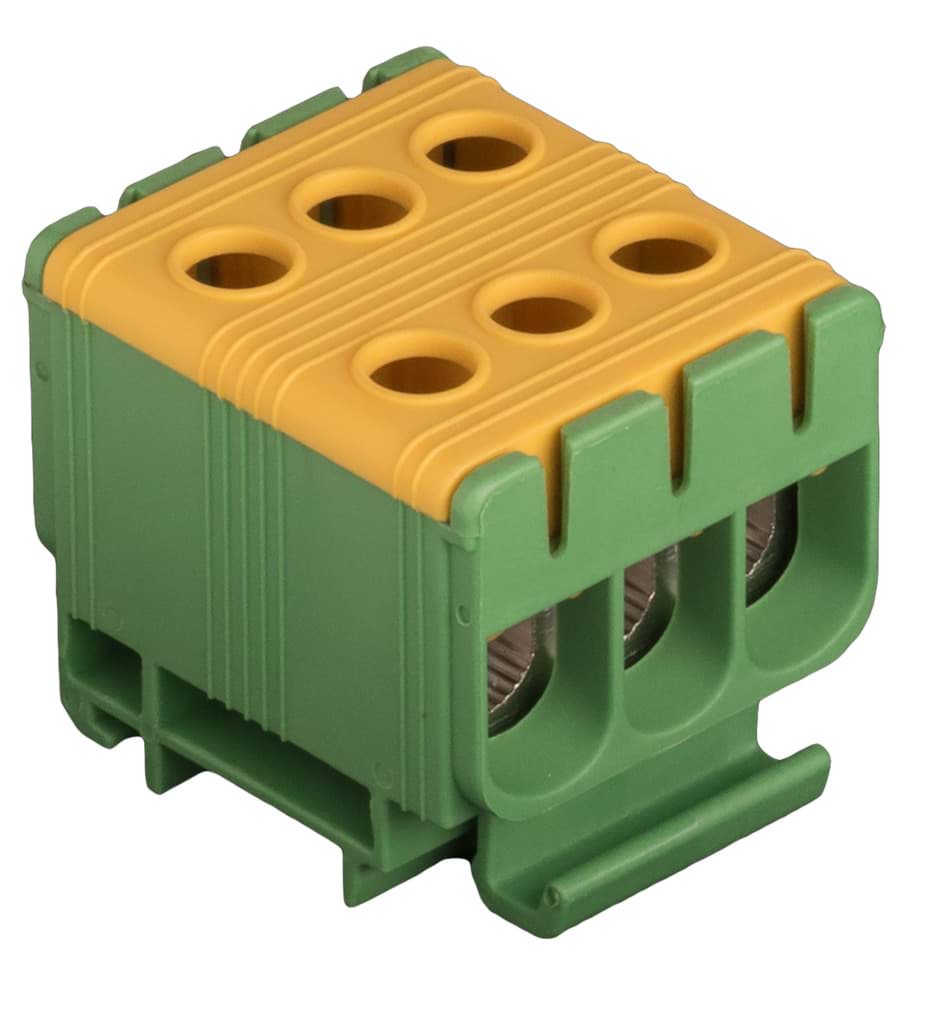 Bild von Verdeelblok 1F 6x2,5-50mm2 160A groen