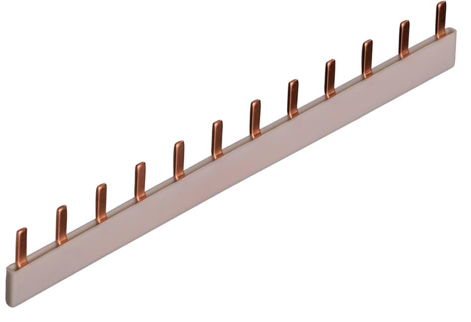 Bild von Doorverbindingsrail STIFT 1Fx12 17,8mm 10mm2 12 module gesloten