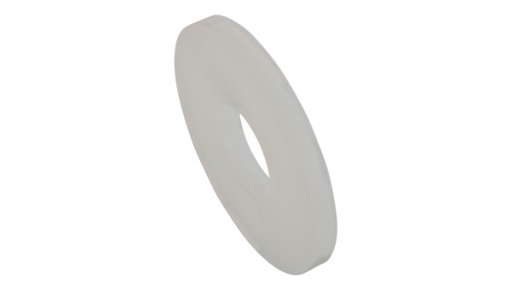 Bild von Vlakke sluitring groot polyamide naturel 4,3X12 (M4)