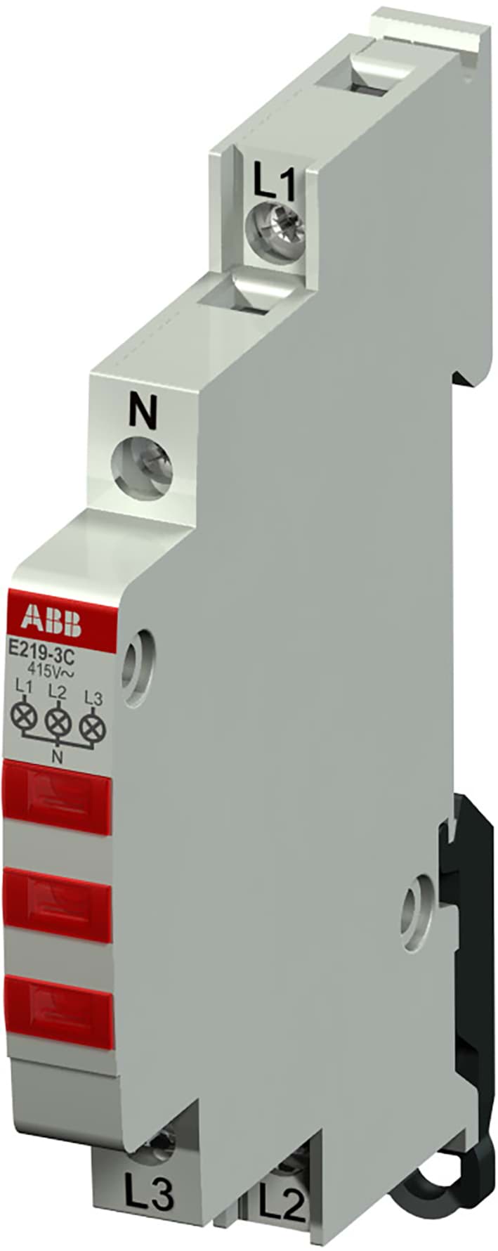 Picture of Indicatielampmodule met 3 LED Rood 230-415VAC 9mm