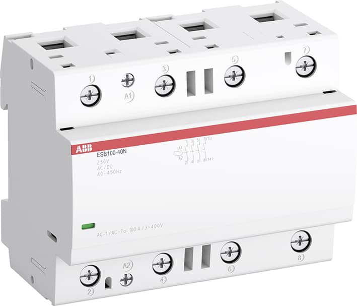 Picture of Modulaire magneetschakelaar 230Vac 100A 4NO 6 module