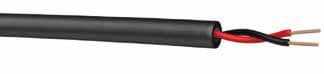 Bild von luidsprekerkabel Draka-FLEX 2x1,5mm2 PVC Fca zwart MTR