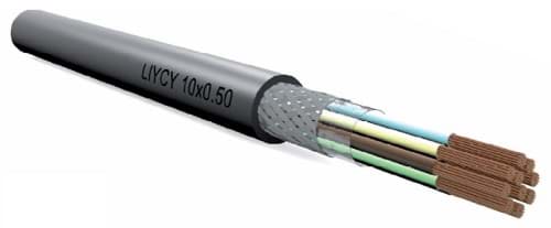 Picture of stuurstroomkabel LIYCY  4x2x0.75mm2 grijs MTR