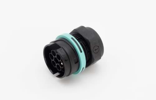 Bild von TEEPLUG TH406 chassis+moer M25 6p(5p+PE) pen schroef 17A IP68