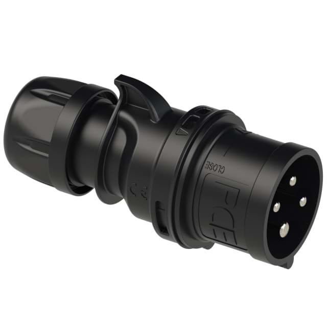 Picture of CEE steker 4p  16A 110V 4h zwart IP44 PCE TURBO