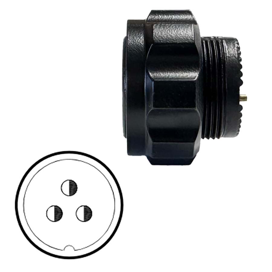 Picture of body with nut 23C female black