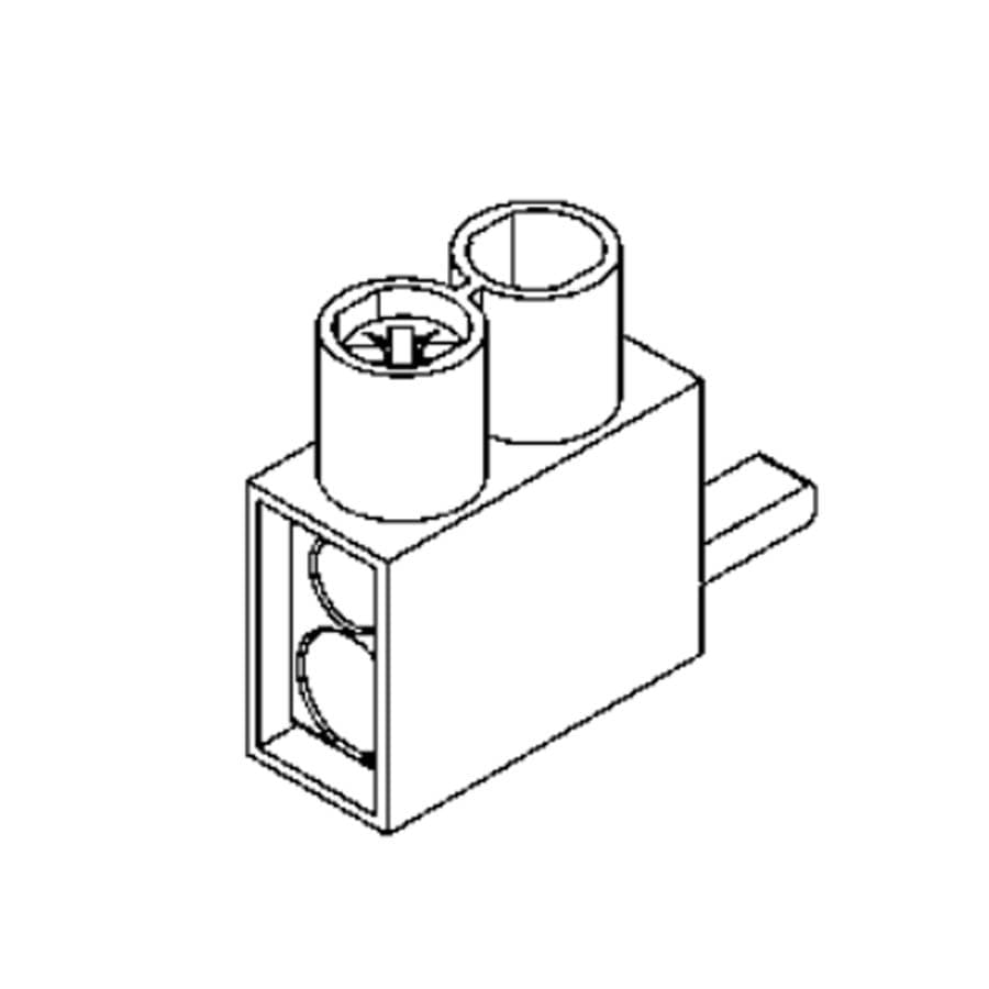 Bild von feed-in terminal STIFT bottom pin 2x1,5-10mm2 grijs