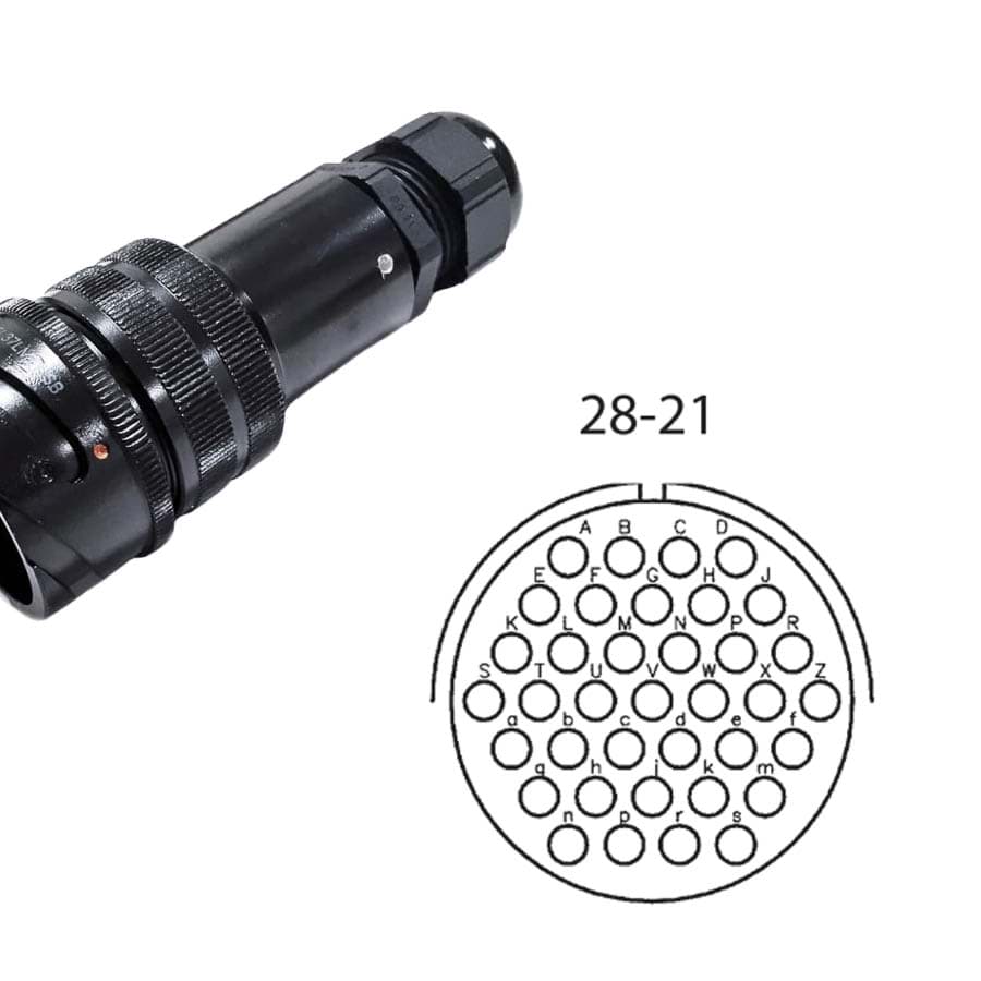 Bild von LK 37p cable connector w/out nut male d=13-18mm Tourline short crimp