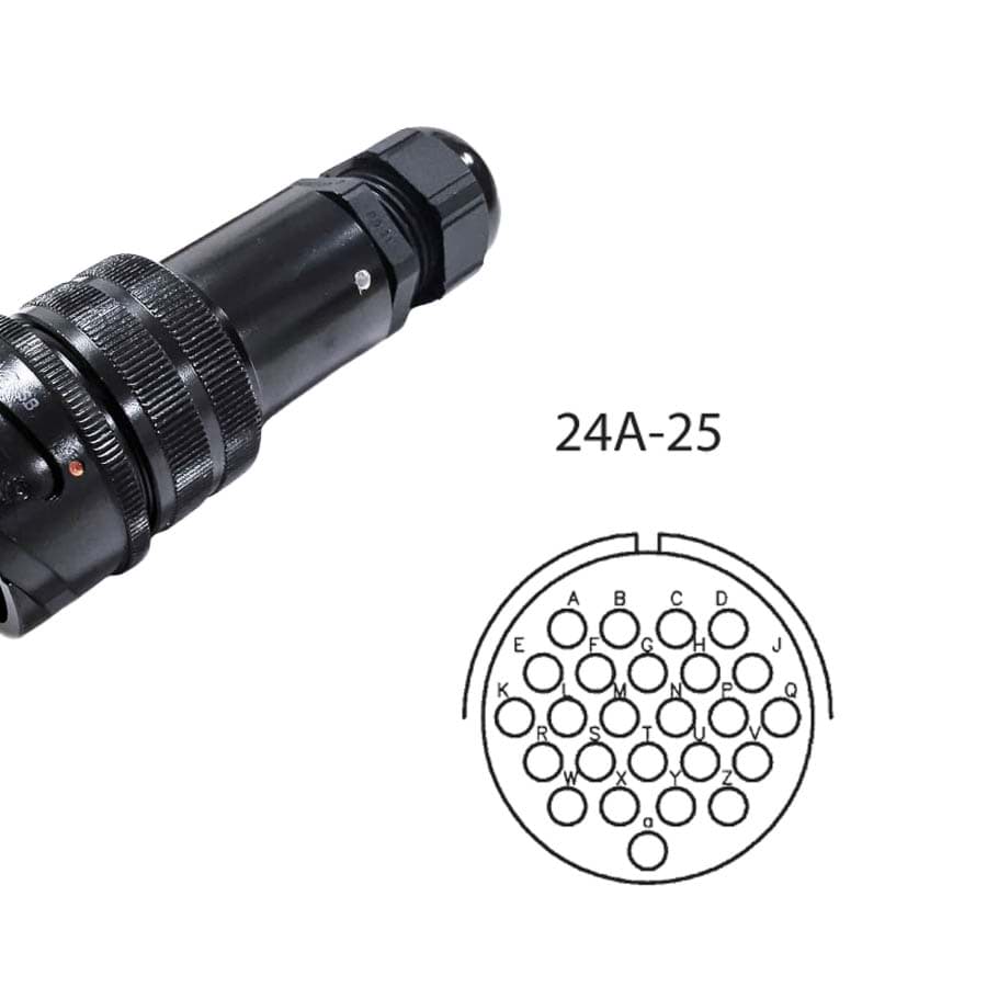 Bild von LK 25p cable connector w/out nut male d=9-14mm Tourline short crimp