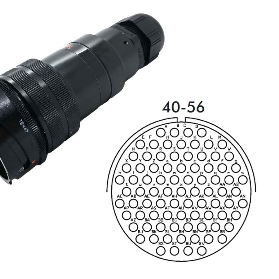 Bild von LK 85p cable connector w/out nut male d=14-25mm Tourline long crimp