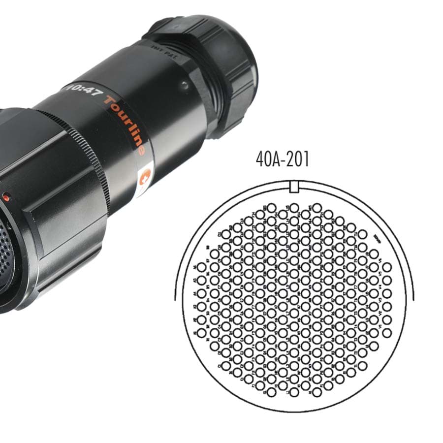 Bild von LK 201 cable connector with nut fem. d=24-32mm Tourline solder
