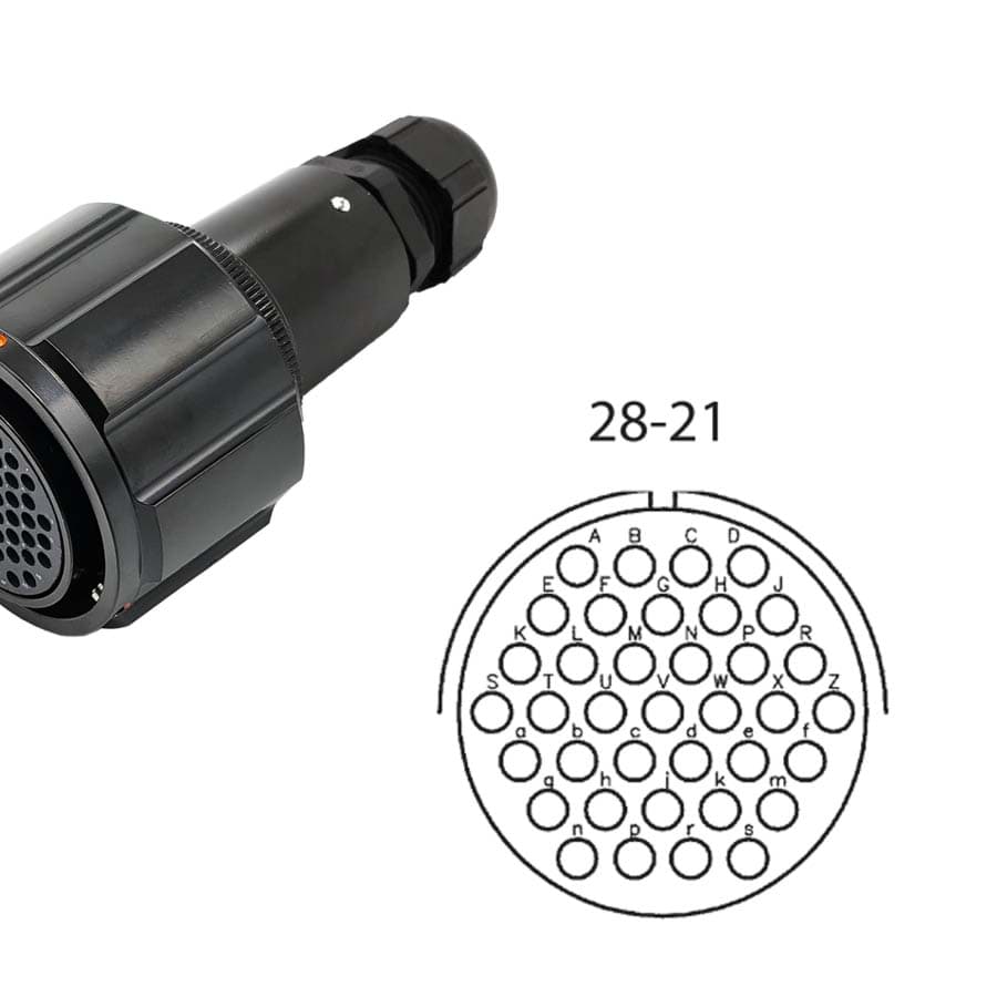Bild von LK 37p cable connector with nut fem. d=13-18mm Tourline short crimp