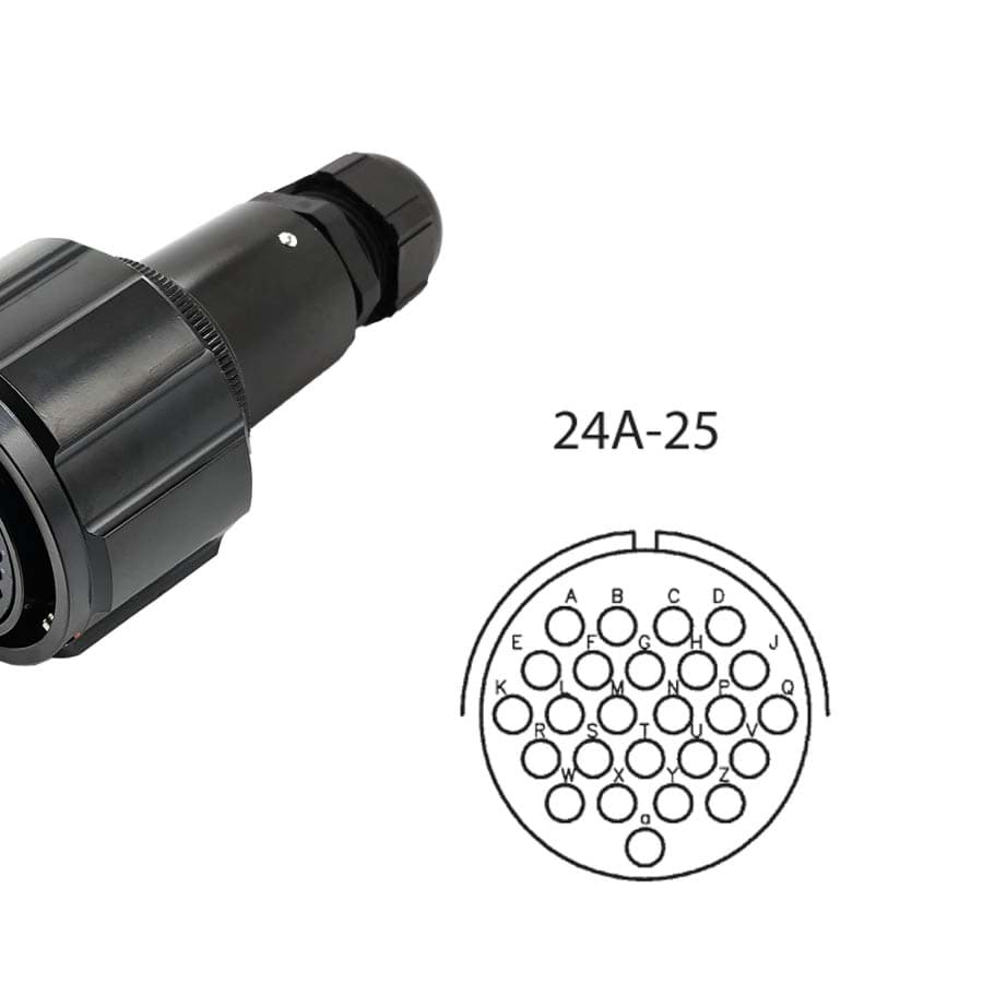 Bild von LK 25p cable connector with nut fem. d=9-14mm Tourline short crimp