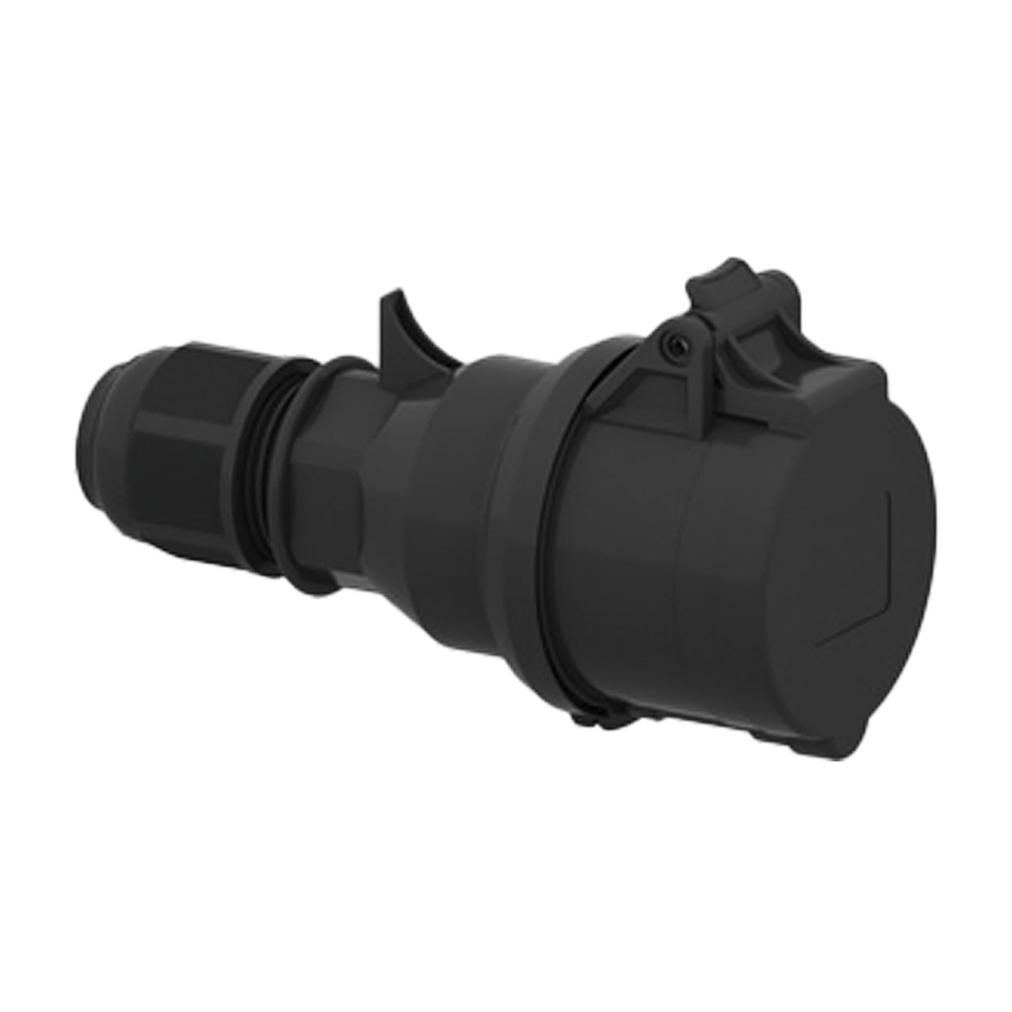 Bild von CEE koppeling 5p  16A 400V 6h zwart IP44 Bals EVENT QuickConnect