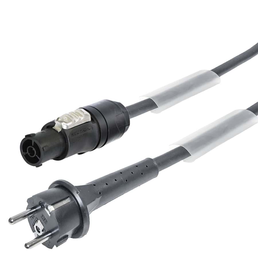 Afbeelding van aansluitkabel H07RNF 2,5mm2 Schuko>powerCON TRUE1  1,5m