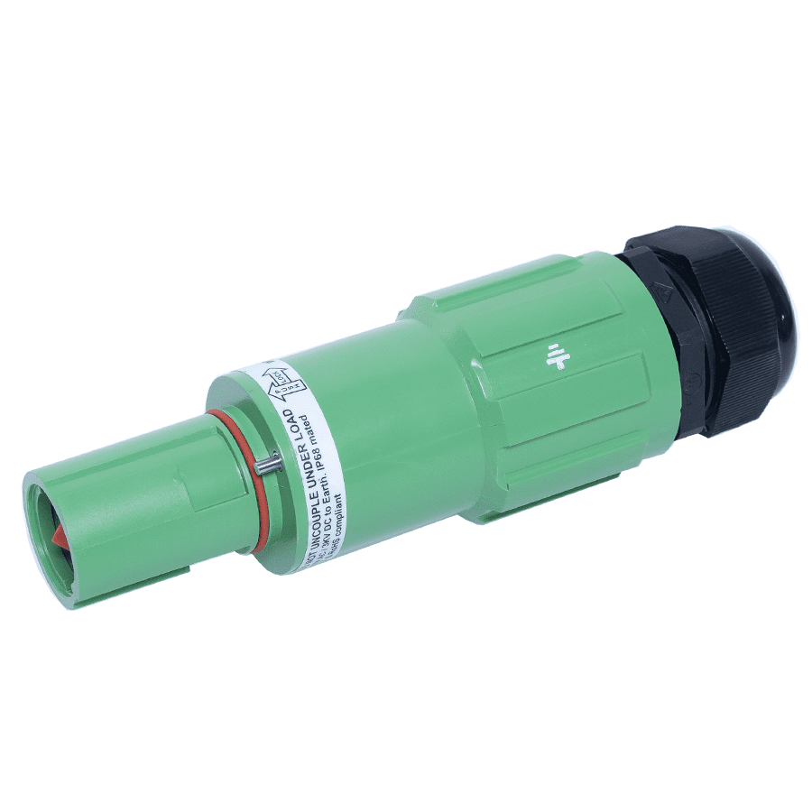 Picture of Powerline QC cable-drain 120mm2 BIMETAL d=21-25mm E green