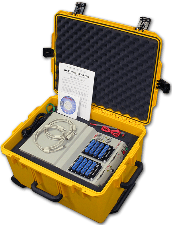 Afbeelding van Koffer met wielen voor Teststyeem HVX 128-256-TP