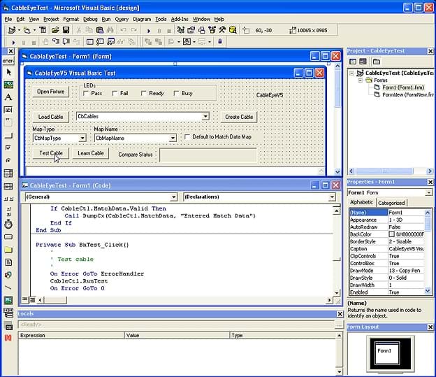 Afbeelding van Testsysteem Win32/.NET API Software License