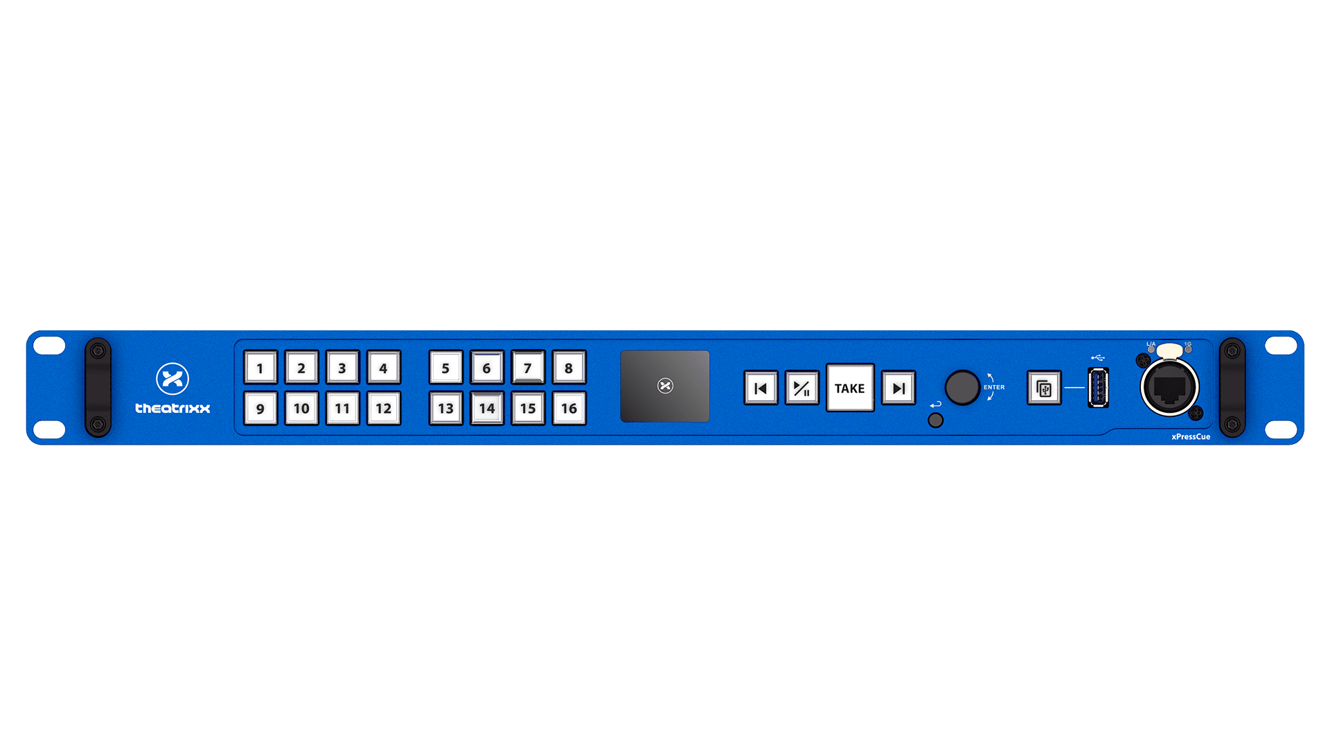 Picture of xPressCue 19inch 1HE hardware media player 4K60P