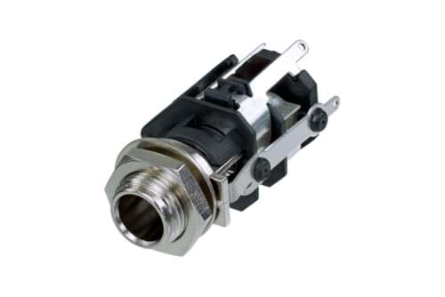 Bild von jack 6,3mm chassis solder stereo metal nose RJ-series
