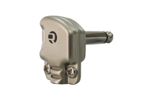 Picture of jack 6,3mm steker 2-polig nikkel Pancake