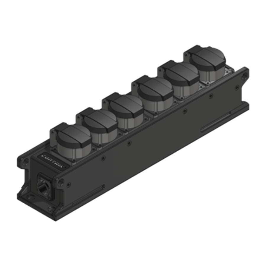 Bild von Power Strip CPPS OUTDOOR powerCON TRUE1 IN/OUT>6x Schuko IP54