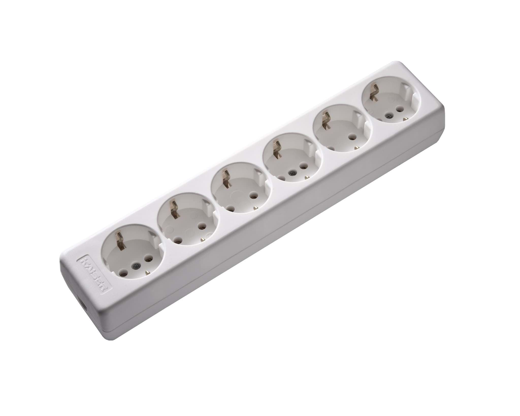 Picture of contactdoos randaarde  6v90gr wit portable