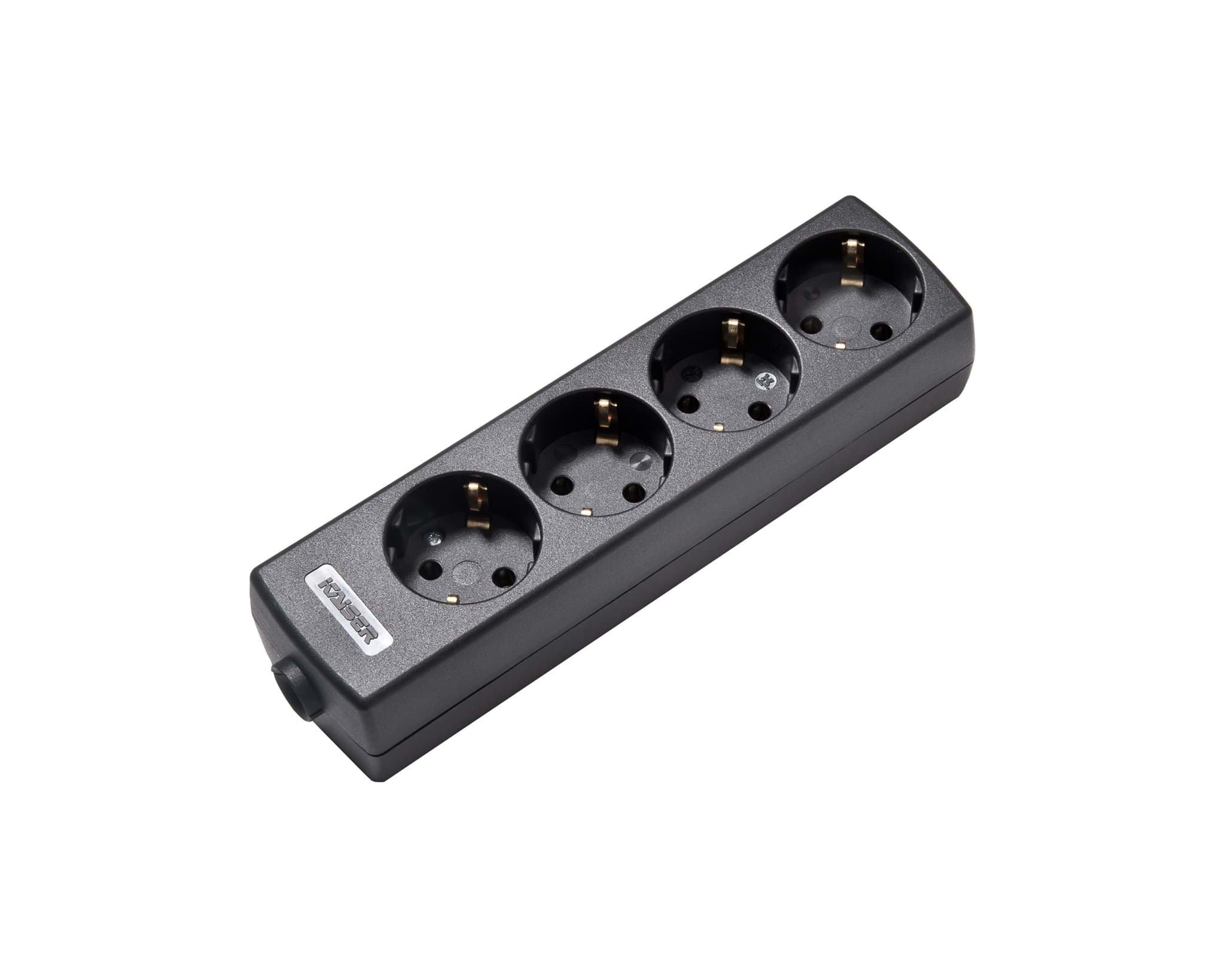 Picture of contactdoos randaarde  4v45gr zwart portable