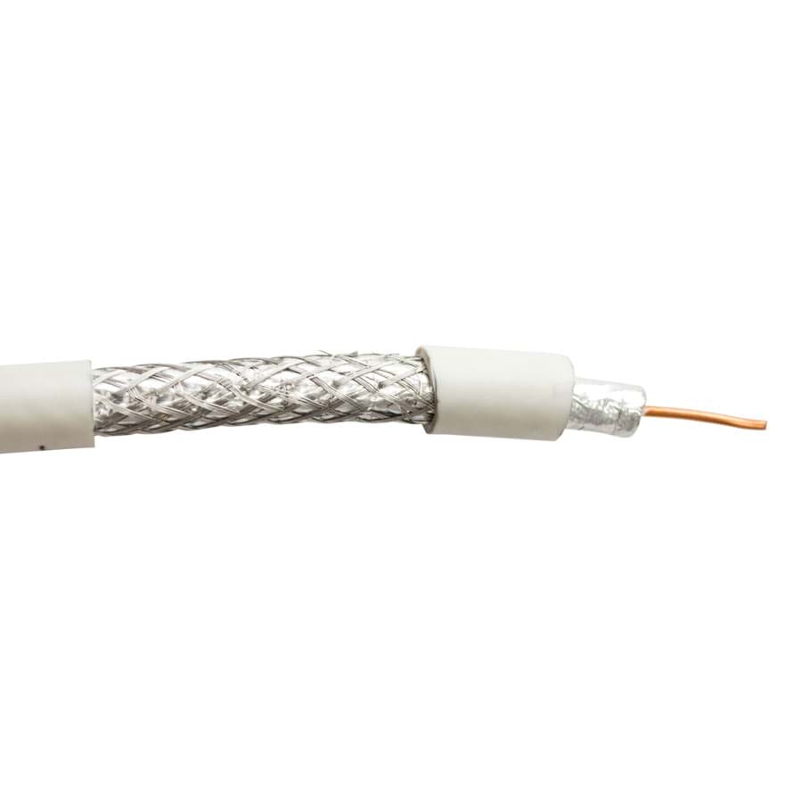 Picture of CATV coaxkabel RG6/U 1,0/4,8AF 3GHz QuadShield PVC Eca wit HA305