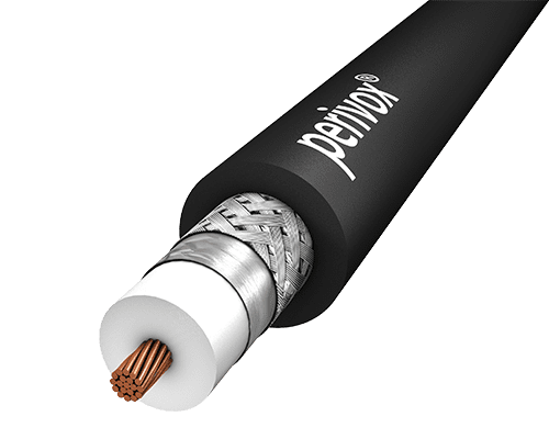 Bild von Antennenkabel 50 Ohm Low Loss FRNC schwarz