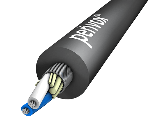Bild von Signalkabel Audio-AES-DMX 2x0,22mm2 M-WY PVC-SOFT d=6,4mm grau