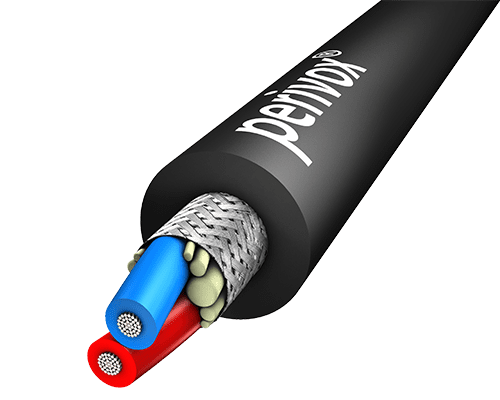 Bild von Mikrofonkabel 2x0,14mm2 NF-CP PUR-ROBUST d=3,2mm schwarz