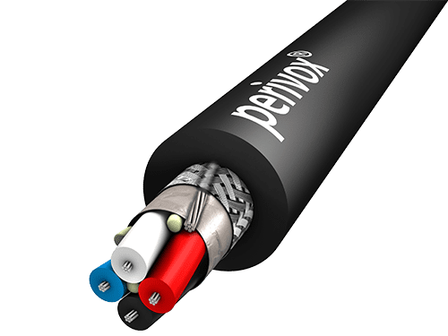 Afbeelding van DMX kabel 1x4x0,22mm2 Foil+Braid 110 OHM PVC-SOFT Perivox