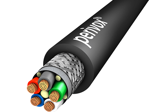 Bild von Mikrofonkabel 5x0,08mm2 NF-CY PVC-FLEX d=3,7mm schwarz
