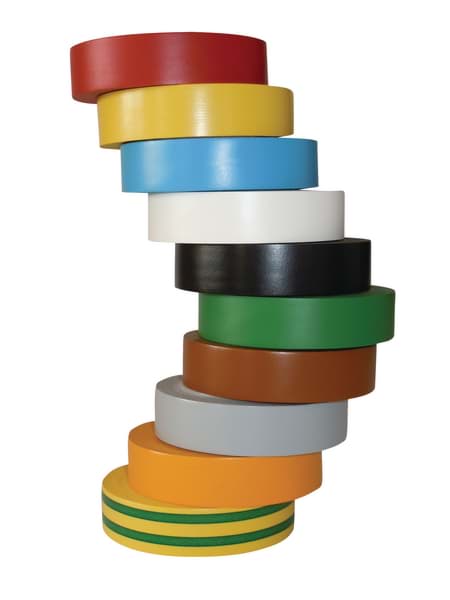 Bild von isolatietape 15mm 10m rol 10-kleuren