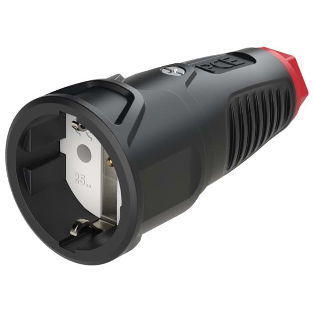 Picture of koppeling randaarde rubber-TPE zwart/rood IP20 Taurus2 PCE