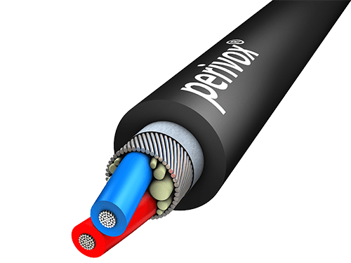 Bild von Mikrofonkabel 2x0,10mm2 NF-WP PUR-ROBUST d=2,7mm schwarz