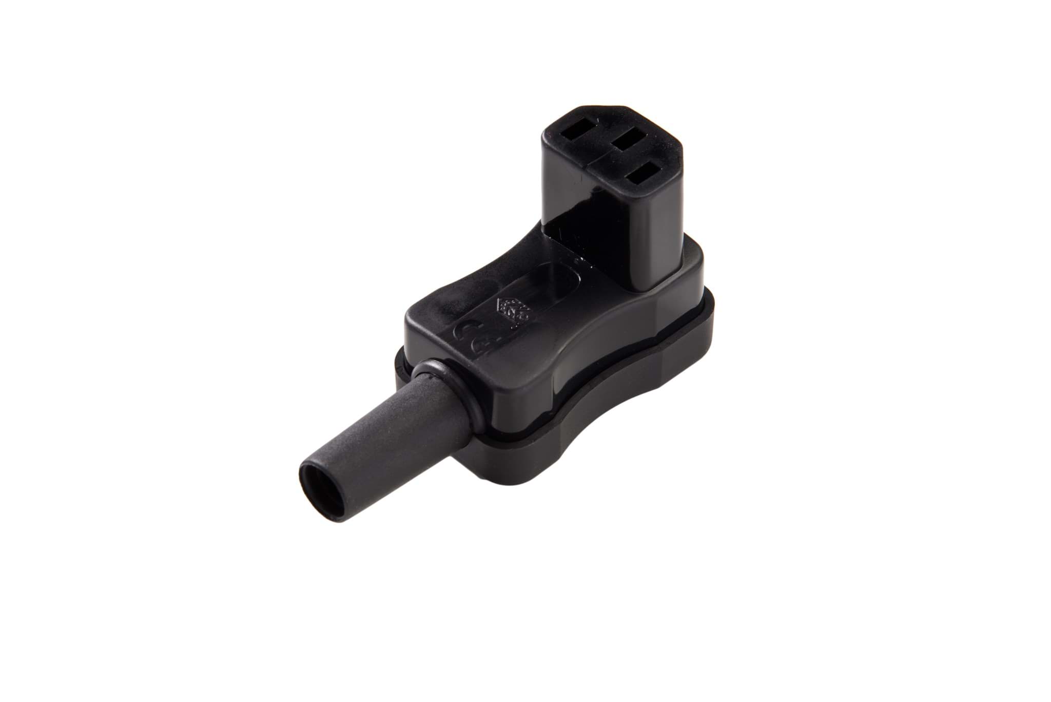 Afbeelding van IEC C13 10A connector bus haaks onder Kaiser